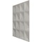 Ekena Millwork 19 5/8in. W x 19 5/8in. H Tristan EnduraWall Decorative 3D Wall Panel Covers 2.67 Sq. Ft. WP20X20TNECE - alternate 4